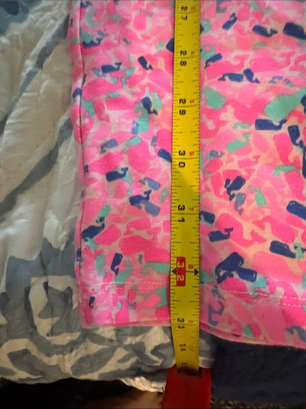 Vineyard Vines Pink Whale Multi-Print Girls' Leggings Malibu